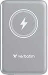 Verbatim - Powerbank Magnetic Akku Ladeger&auml;t 10.000mah Grau