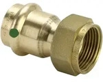 Viega - Sanpress Verschraubung 692629 28 Mm X G 1, Rotguss Oder Siliziumbronze,