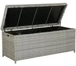 Aufbewahrungsbox Modena 158 Cm 63 Cm Polyrattan Grau