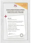 Fiorito Holzrahmen Kunstglas, 21x29,7 Cm, Weiss