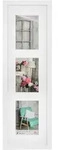Stockholm Holzgalerie 3x10x15 Weiss
