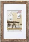 Fiorito Holzrahmen Kunstglas, 50x60 Cm, Nussbaum