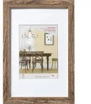 Fiorito Holzrahmen Kunstglas, 40x60 Cm, Nussbaum