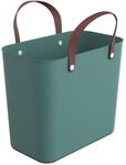 Albula - Einkaufskorb (25 L, Recycelter Pp-kunststoff), Farbe Gr&uuml;n, 25 L (40.0 X