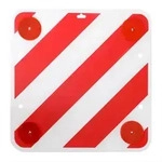 Heckwarnschild Aus Kunststoff 50x50cm Mit Reflektoren 1682783 1682783