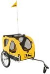M-wave Stalwart Faltbarer Hundeanh&auml;nger Gelb 30 Kg