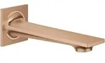 Wanneneinlauf Allure 132641 Dn20 Wandmontage Warm Sunset Geb&uuml;rstet