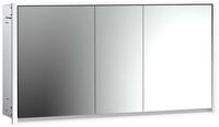 Loft Lichtspiegelschrank, 1600mm, 3 T&uuml;ren, Unterputzmodell, - Emco