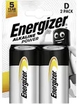 Energizer - Power Lr20 Mono (d)-batterie Alkali-mangan 1.5 V 2 St.