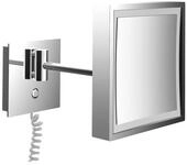 Emco - Led Rasier- Und Kosmetikspiegel, Einarmig, Mit Spiralkabel,