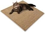 Sisal-kratzteppich F&uuml;r Katzen Kork 100 X 100 Cm