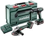 Metabo - Akku Combo Set 2.4.4 18 V, Sb 18 + W 18 L 9-125 X 165 L