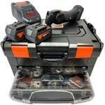 Akku-multimaster Amm 700 Max Top As Black Edition / 2x 4,0 Ah Akku + Ladeger&auml;t In