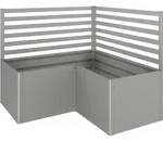Rankgitter (2stk) F&uuml;r L-form L200/l2x1 Quarzgrau-metallic