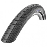 Schwalbe 60-559 Big Apple Raceguard, E-25, Draht, Reflex Schwarz-skin