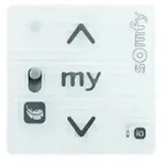 1811315 Somfy Smoove Rs100 1 Io Pure Shine Touch Wandsteuerung