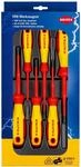 Knipex 00 20 12 V05 Vde Schraubendreher-paket Plusminus / Schlitz 6-teilig