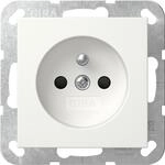 Gira Steckd. Erdstift + Sp System 55 Reinwei&szlig; [448503], 4485 03