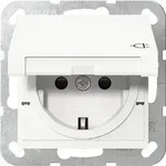 Gira Schuko-steckd. Kd + Sp Srk System 55 Reinwei&szlig; [475403], 4754 03