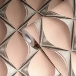 A.s.creations - A.s. Cr&eacute;ation 3d Tapete Rosa 10.05 M X 0.53 M 18 Cm (gerade) Vlies
