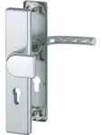 Hoppe - Schutzgarnitur Birmingham 78g/2221a/2440/1117 Aluminium F1 92 Mm 67-72 Mm