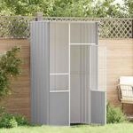 Vidaxl - Voliere Grau 115x78x200 Cm Verzinkter Stahl