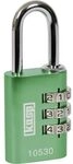 Kasp K10530gred Vorh&auml;ngeschloss 30 Mm Gr&uuml;n Zahlenschloss