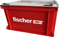 Handwerker Koffer Gro&szlig; L-boxx, Rot 40x30x22 Cm - Leer - - Fischer
