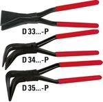 Falzzange, Pvc-beschichtete Griffe