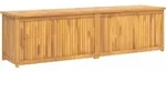 Gartenbox 200x50x55 Cm Massivholz Teak Vidaxl