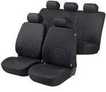 Walser Autositzbezug Dotspot Premium Komplett-set Grau Schwarz Sitzbez&uuml;ge