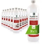 H&ouml;fer Chemie Gmbh - 30x 1 L Flambiol&reg; Bioethanol Hochrein 100 % In Flaschen F&uuml;r