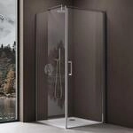 Doporro Eck-duschkabine Eckdusche Ravenna36k 90x100x195cm Duschabtrennung Esg