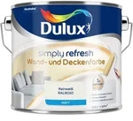 Dulux - Simply Refresh Wand Und Deckenfarbe, Reinwei&szlig;, Ral 9010, 2,5 L