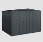 H&ouml;rmann Ecostar Metall-ger&auml;tehaus Elegant Mit Satteldach Typ 3, 324 X 248 Cm,