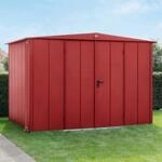 H&ouml;rmann Ecostar Metall-ger&auml;tehaus Elegant Mit Satteldach Typ 3, 238 X 303 Cm,