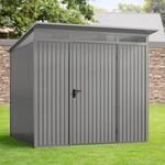H&ouml;rmann Ecostar Metall-ger&auml;tehaus Trend Mit Pultdach Typ 2, 248 X 283 Cm,