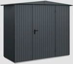 H&ouml;rmann Ecostar Metall-ger&auml;tehaus Trend Mit Satteldach Typ 1, 259 X 121 Cm,