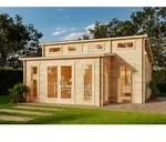 Gartenhaus Lausitz Prima Gartenhaus Aus Holz, Holzhaus Mit 40 Mm Wandst&auml;rke,