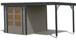 Gh Jupiter D Wgrau 213x217x211 Mit Anbaudach 240cm Metal Anth