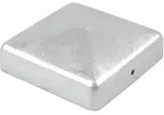 Pfostenkappe Verzinkt 71 Mm Pyramide Abdeckkappe F&uuml;r Pfosten 7 X 7 Cm