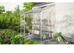 Vitavia Anlehn-gew&auml;chshaus "ida 3300", Aluminium Eloxiert, 3,3 M2, 3 Mm Esg