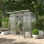 Kgt - Gew&auml;chshaus 'santini Ii Small', Anthrazit-grau, 3,5 M2, 16 Mm Hkp