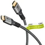 Ultra High-speed HdmiTM-kabel, 8k/60hz. Kabell&auml;nge 5 M