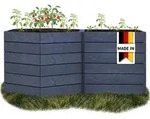 Garantia - Ergo Vario 3 Hochbeet Stone, Inkl. Flora Wassersparsystem