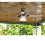 Deckenventilator Ahrendale Mit Licht, Outdoor Geeignet Ip44, &Oslash; 152cm