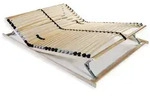 Lattenrost Mit 28 Latten 7 Zonen 120x200 Cm Vidaxl
