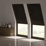 Woltu Thermo Dachfenster Rollo Ohne Bohren Sonnenschutz Verdunkelungsrollo Mit