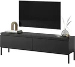Bemmi - Tv-schrank Lowboard, Schwarz, 150 Cm - Selsey