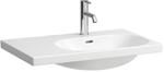 Laufen Lua Waschtisch, 3 Hahnl&ouml;cher, Ohne &Uuml;berlauf, 750x460mm,